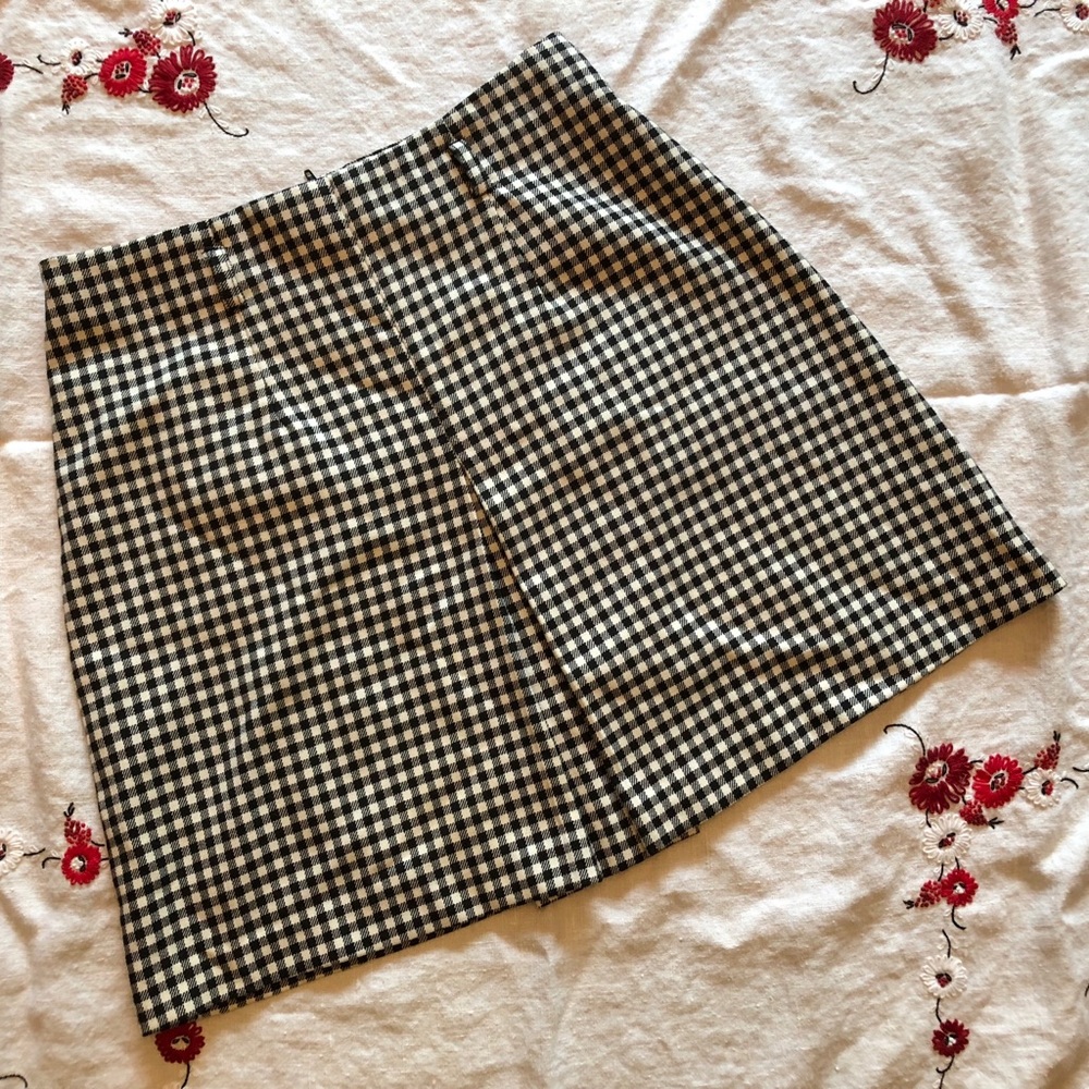 Vintage Plaid Skirt